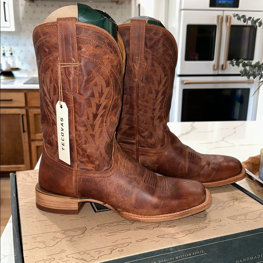 Tecovas Brown Leather Men's Boots